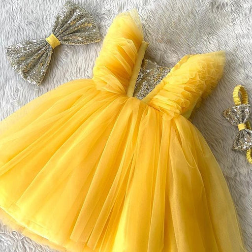 Baby yellow colour dress best sale